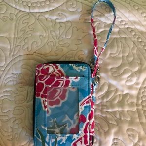 Wallet wristlet EUC ocean print SOLD